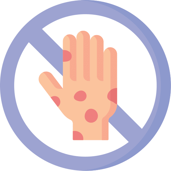 hypoallergenic goodbye skin rashes